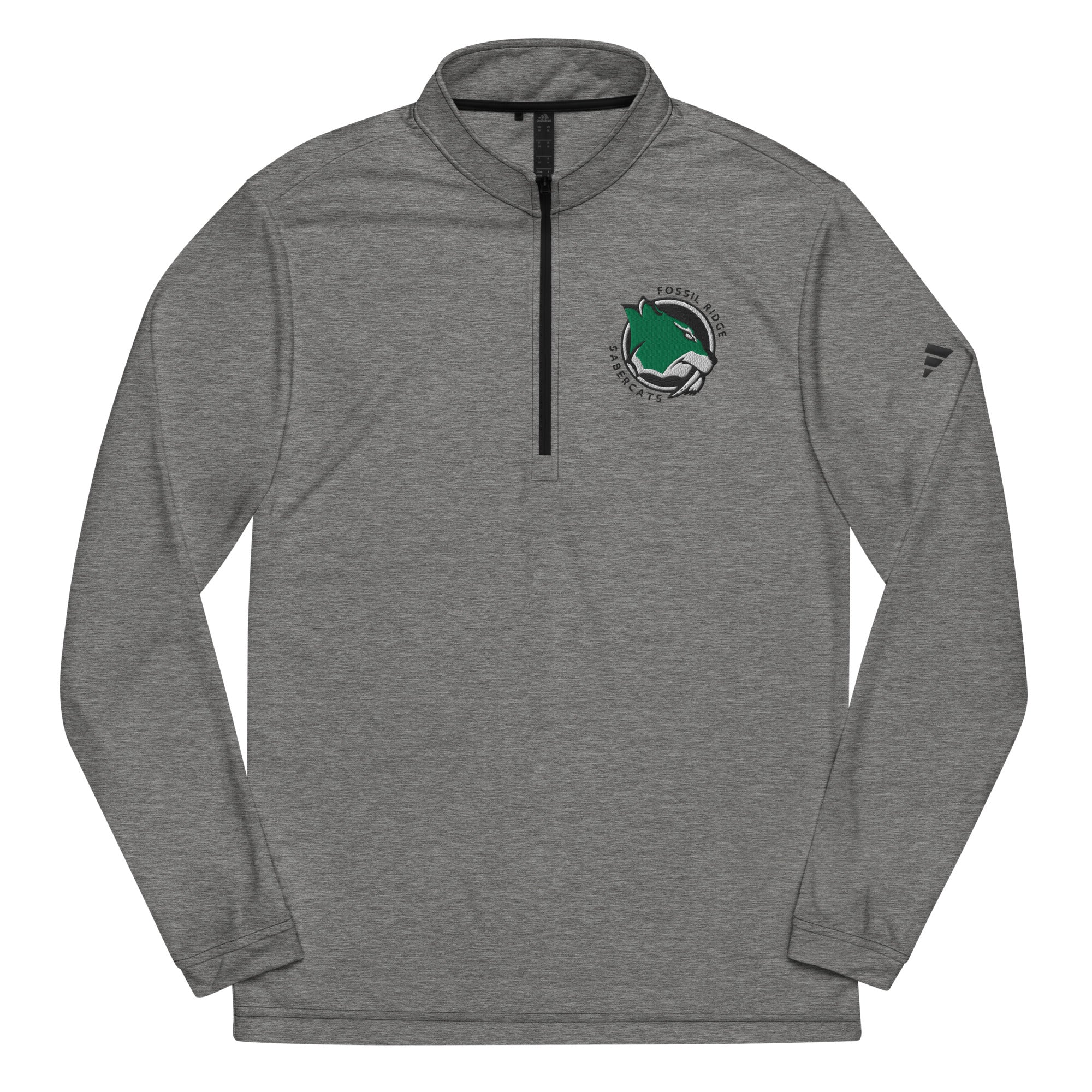 Addidas Quarter zip (Sabercat Logo) – Fossil Football Team Store