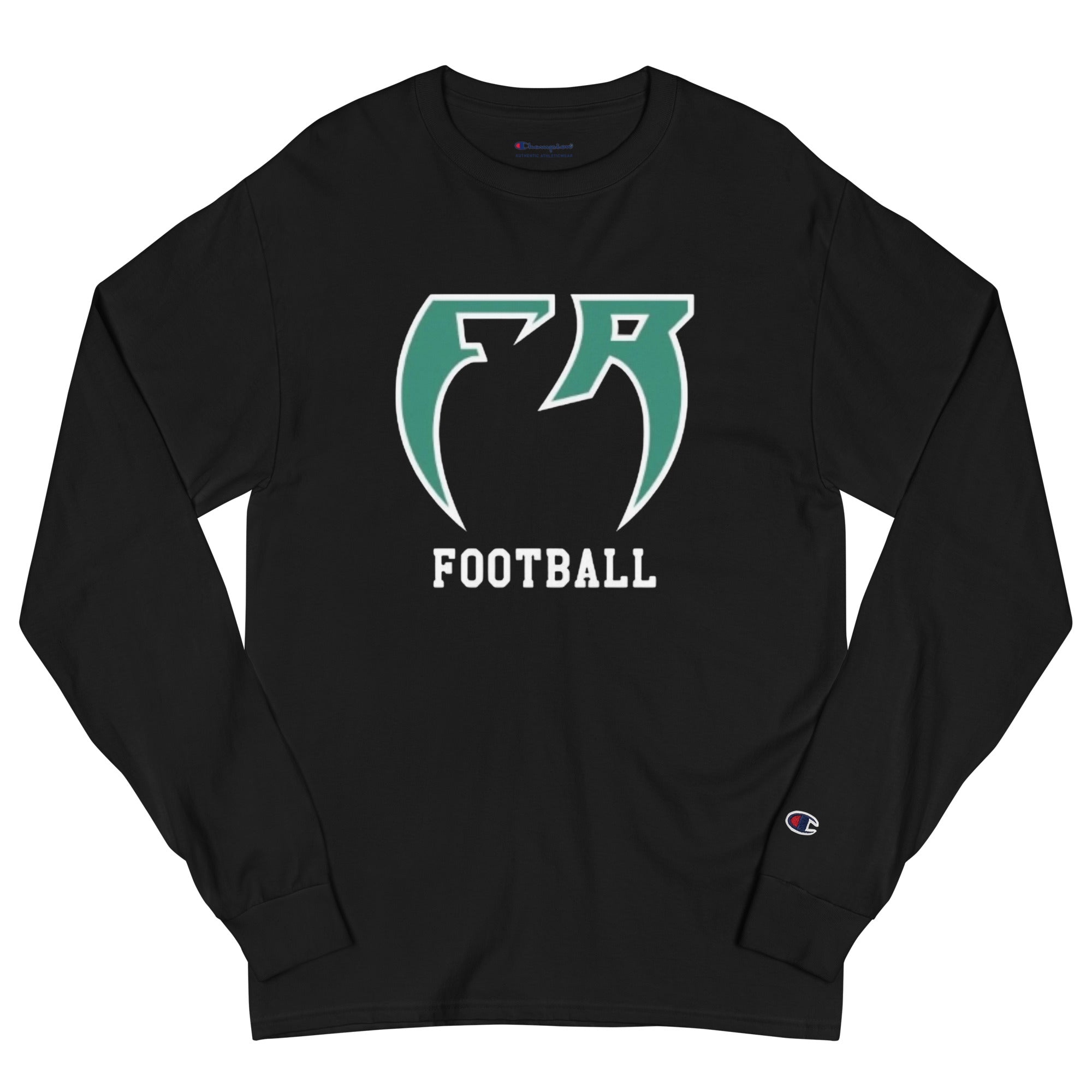 Champion Long Sleeve Shirt (Green Fangs Logo) – Fossil Football